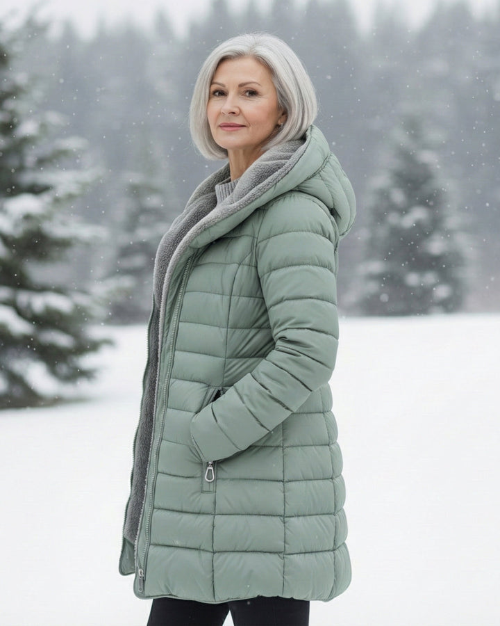 Margaret Fleece Lined Puffer Coat