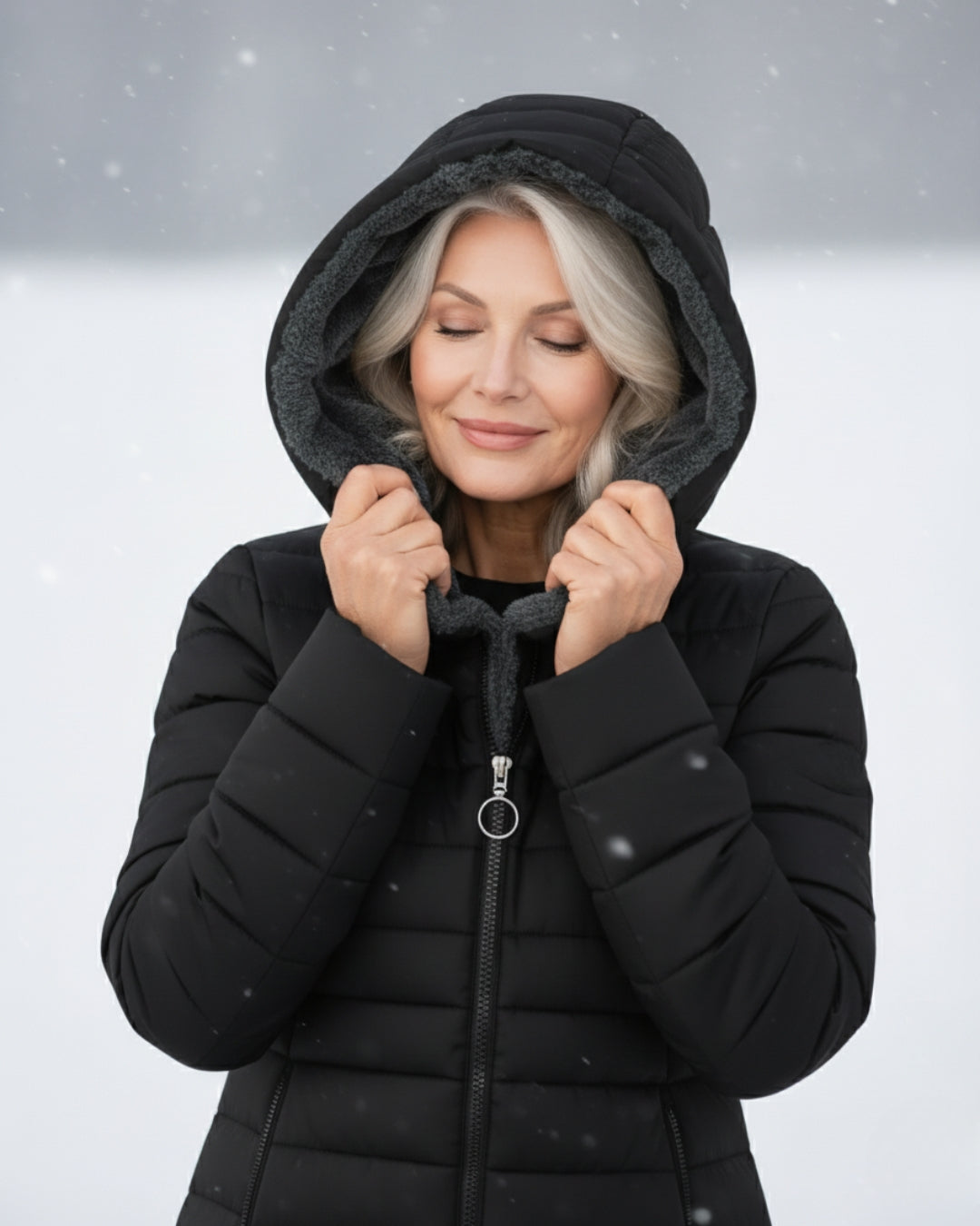 Margaret Fleece Lined Puffer Coat