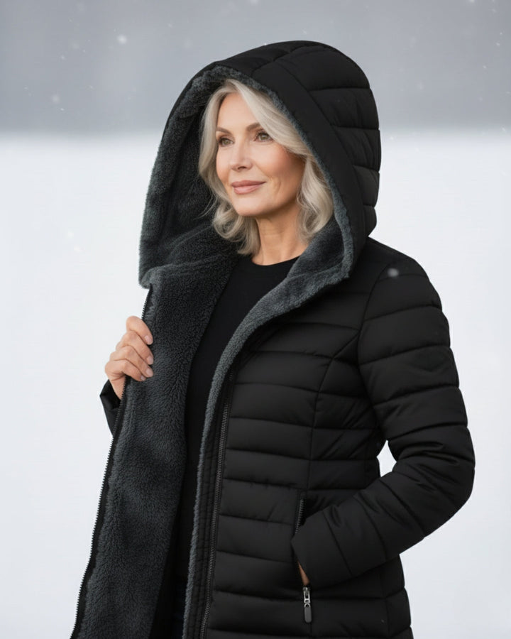 Margaret Fleece Lined Puffer Coat