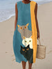 Paisley | Funny Cats Art Print Vintage Dress