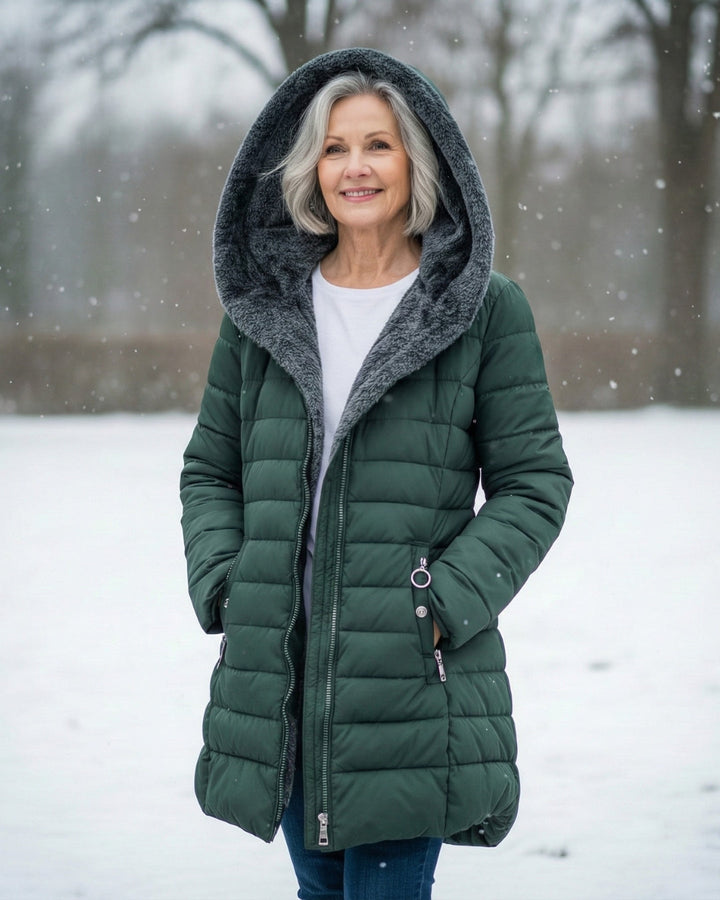 Margaret Fleece Lined Puffer Coat