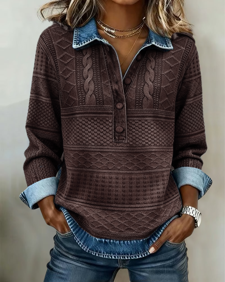 Eliza | Refined Summer Knit Shirt