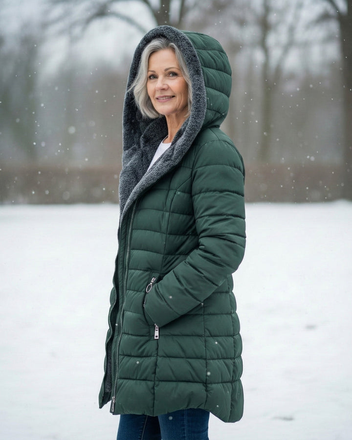 Margaret Fleece Lined Puffer Coat