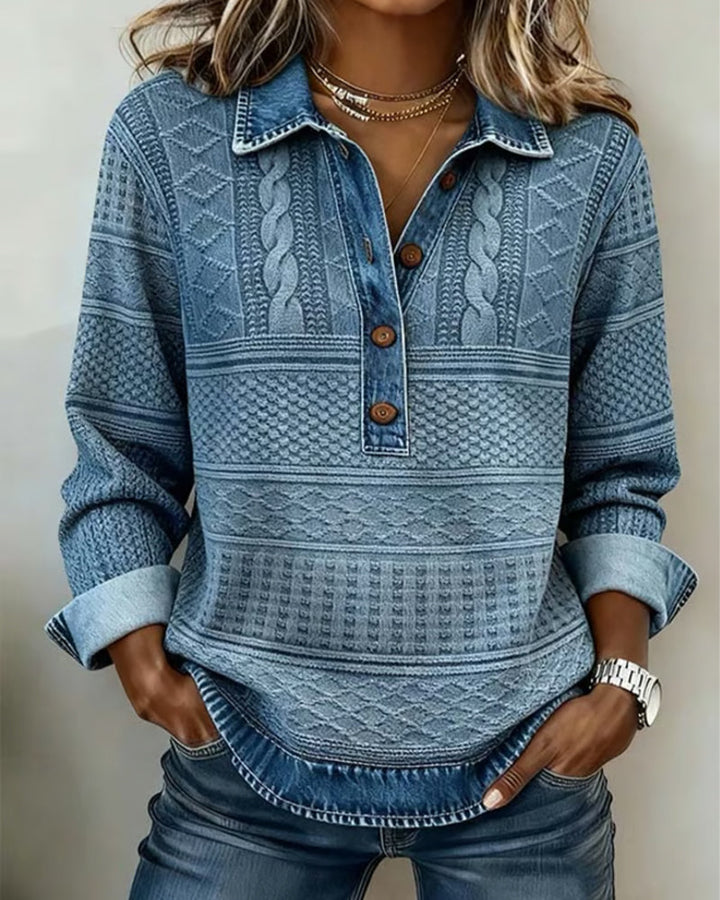 Eliza | Refined Summer Knit Shirt