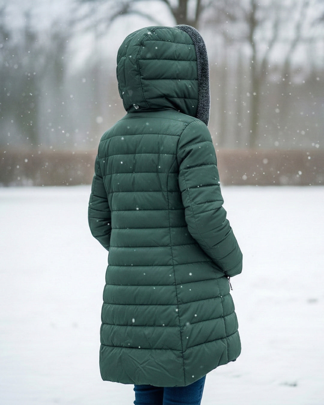 Margaret Fleece Lined Puffer Coat