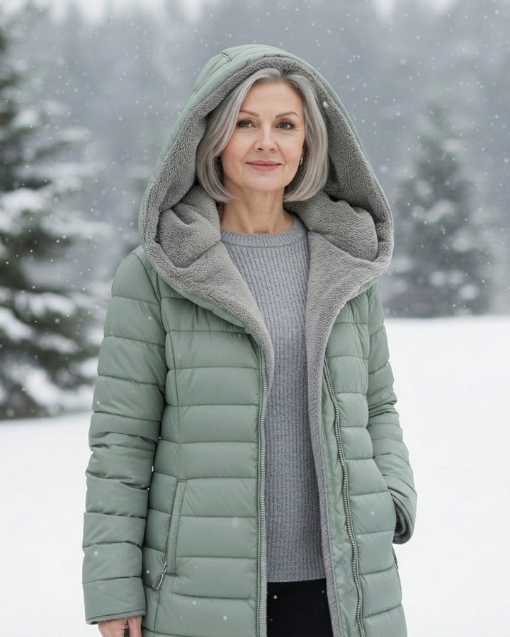 Margaret Fleece Lined Puffer Coat