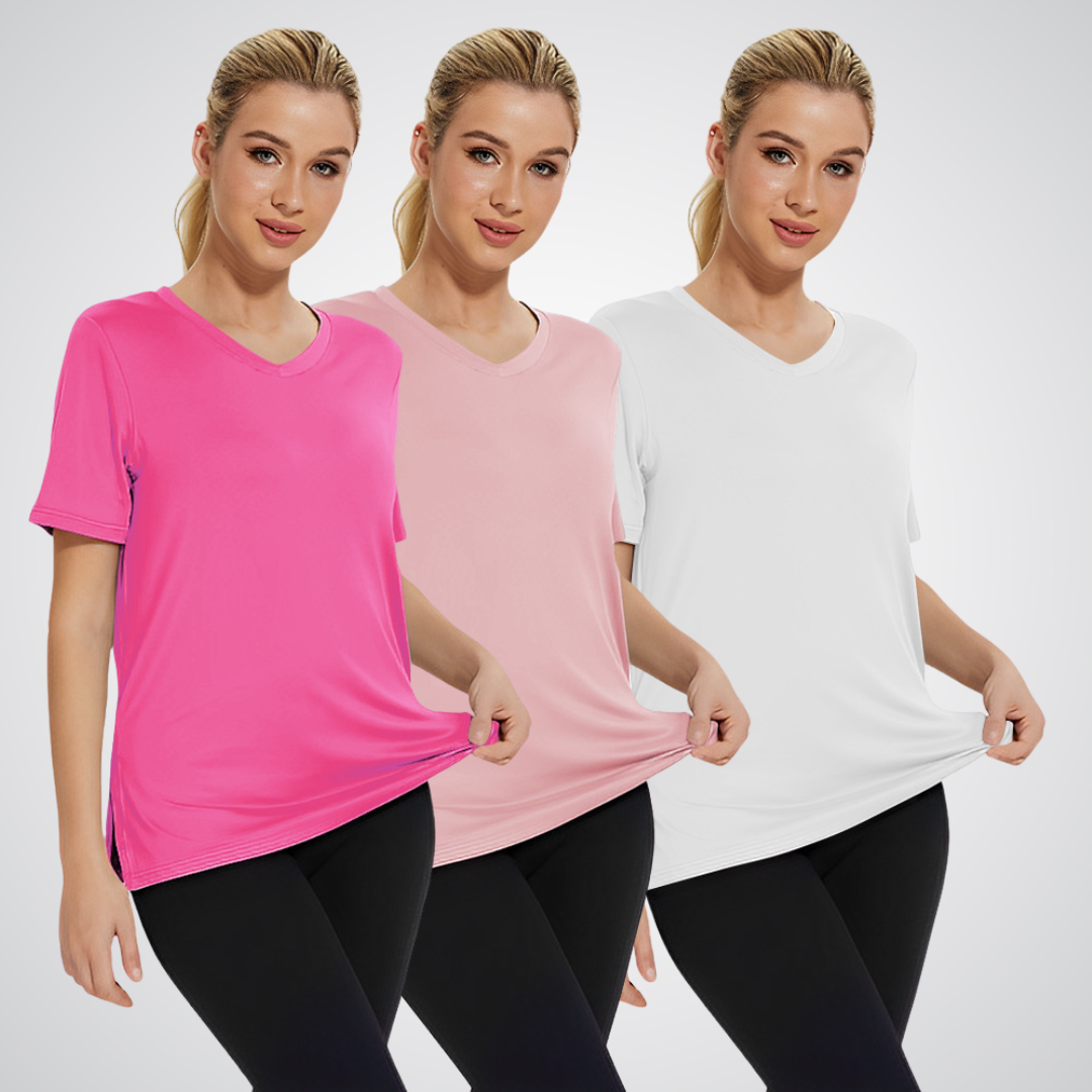 SELENA™ | Casual Loose Fit Tee (Set of 3)