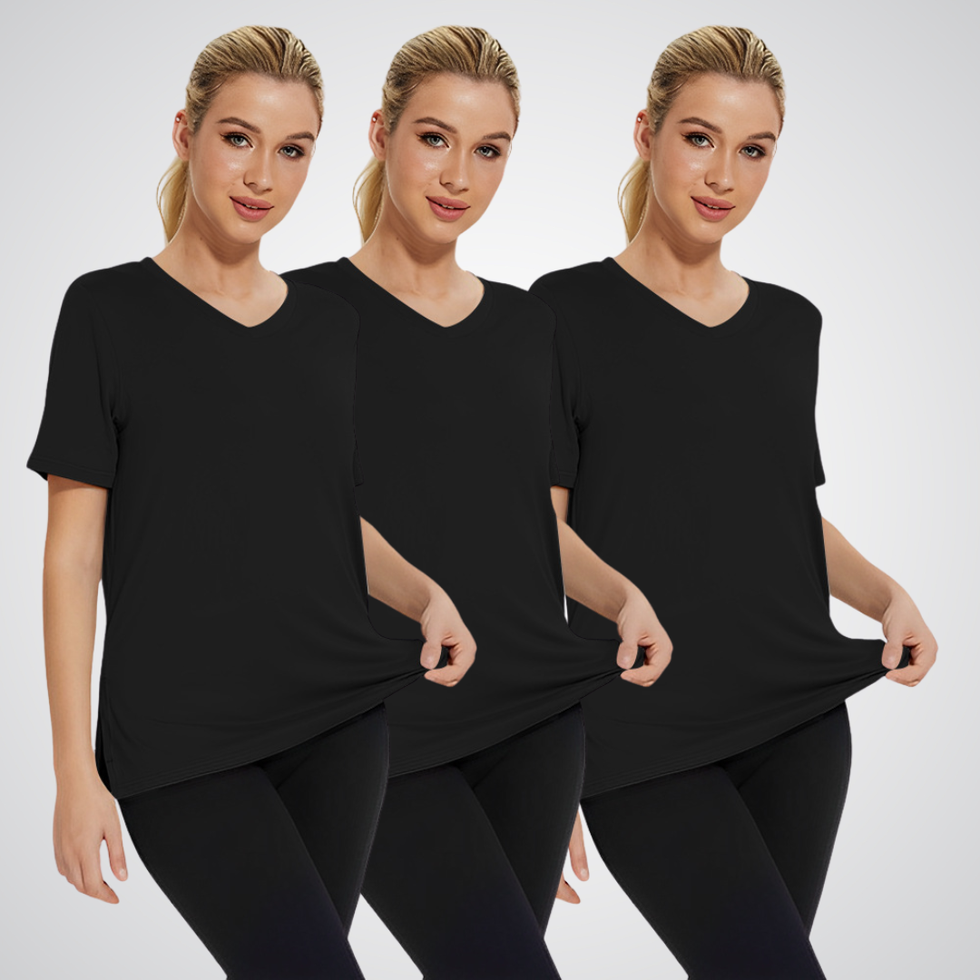 SELENA™ | Casual Loose Fit Tee (Set of 3)