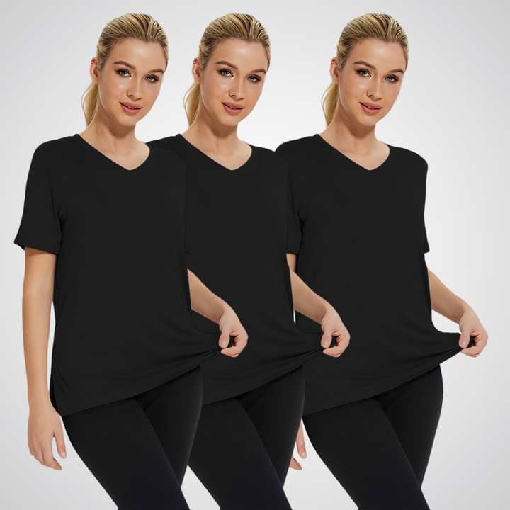 SELENA™ | Casual Loose Fit Tee (Set of 3)