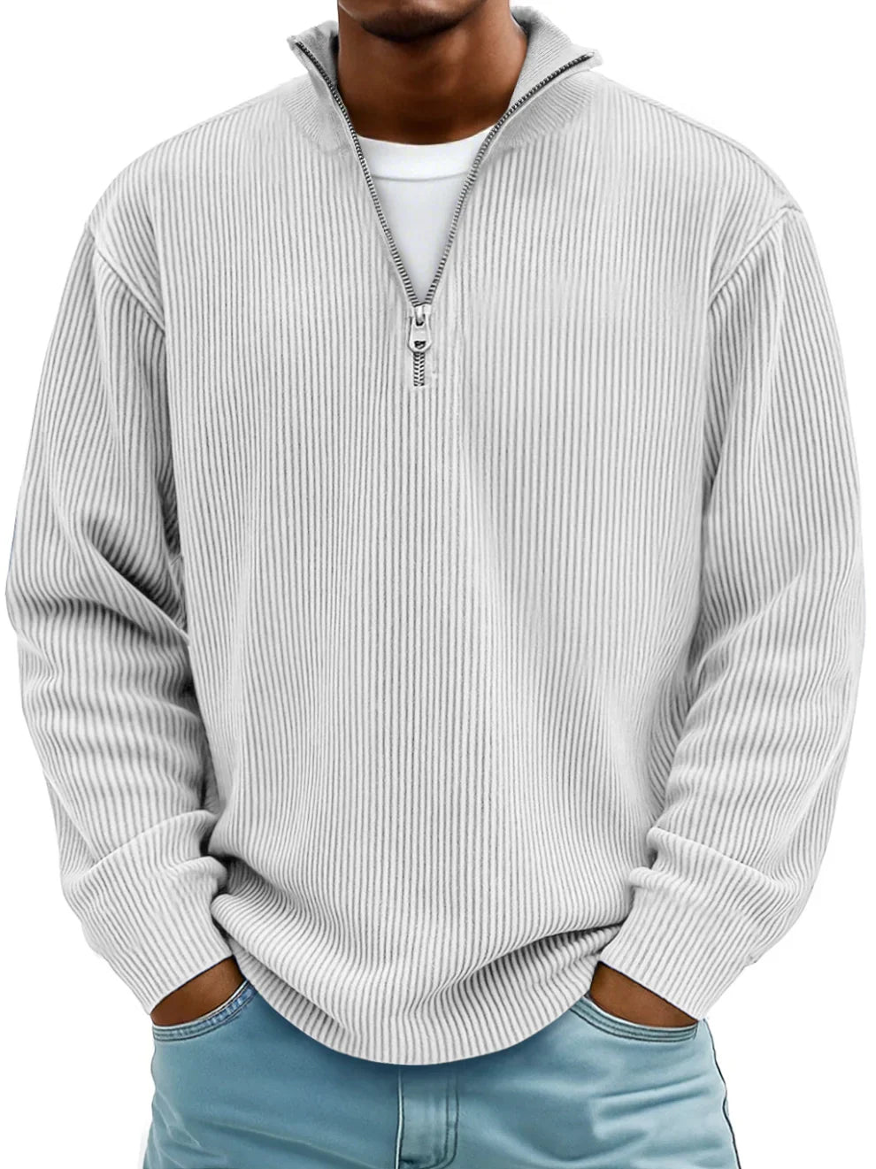 Arden | Classic Quarter Zip Knit