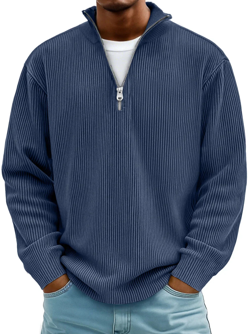 Arden | Classic Quarter Zip Knit