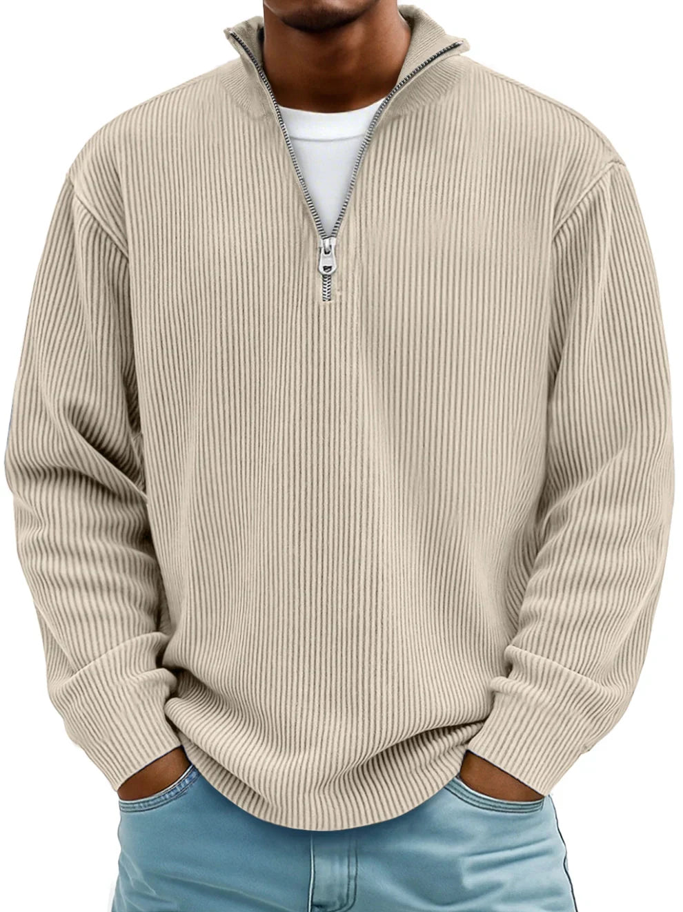 Arden | Classic Quarter Zip Knit