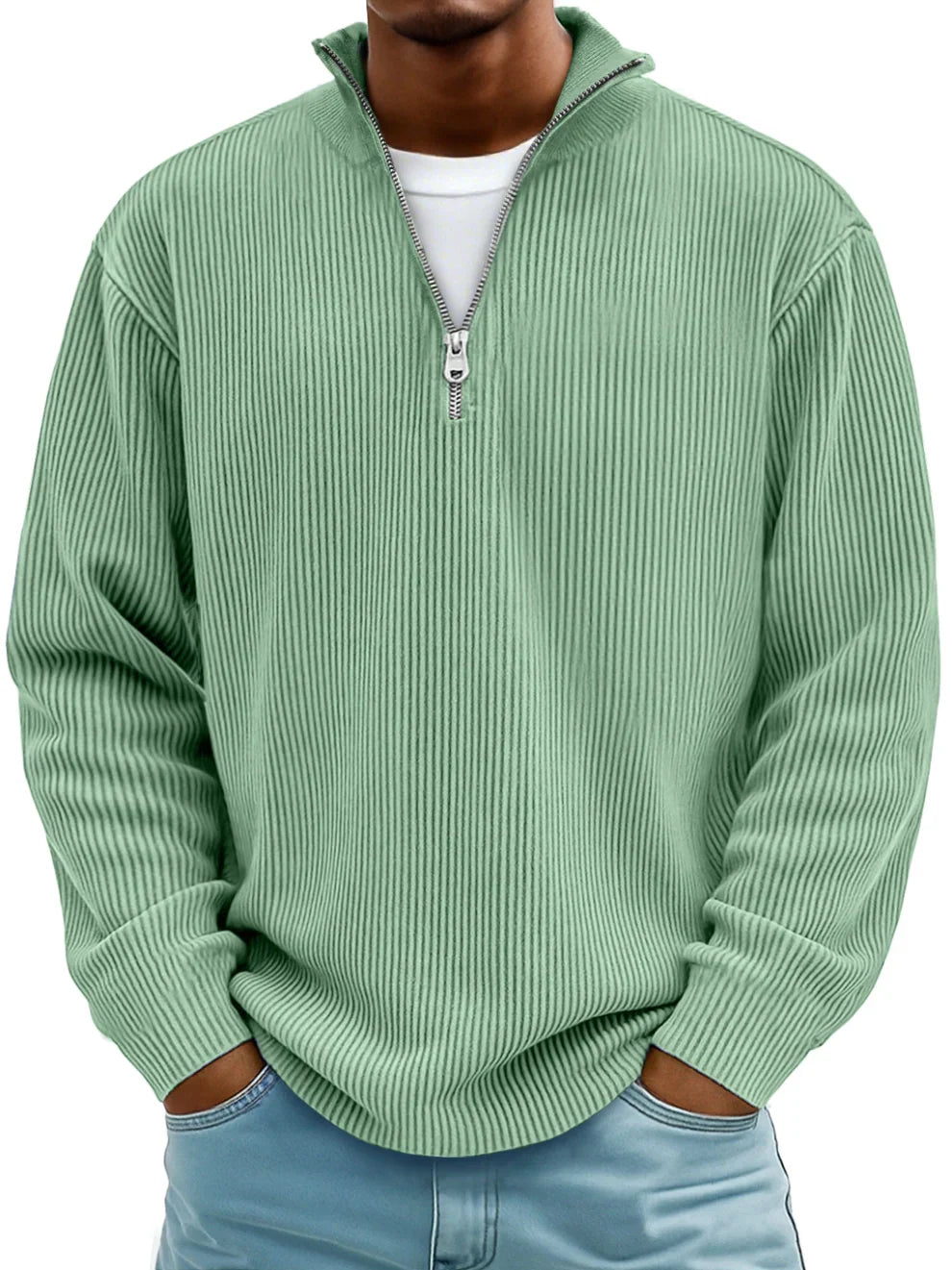 Arden | Classic Quarter Zip Knit