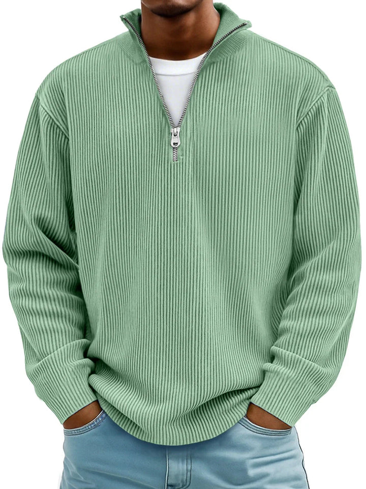 Arden | Classic Quarter Zip Knit