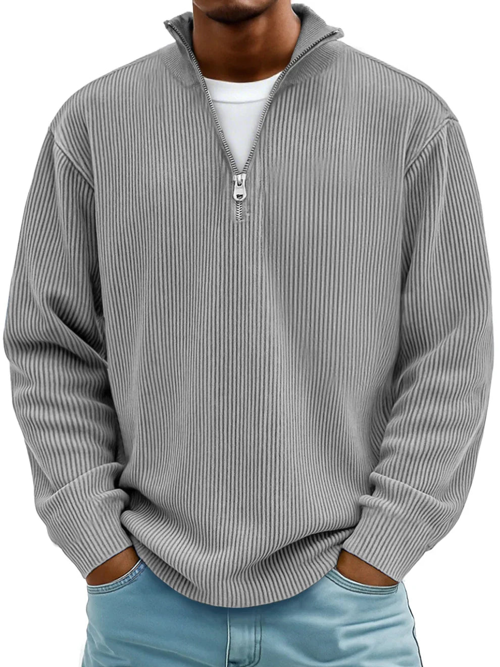 Arden | Classic Quarter Zip Knit