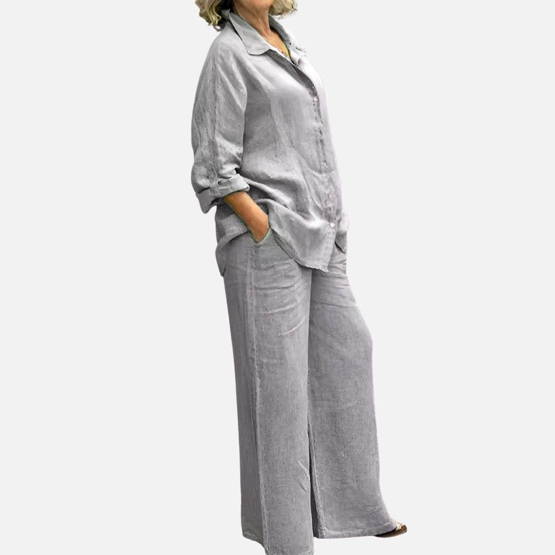 Marielle | Relaxed Linen Blend Set