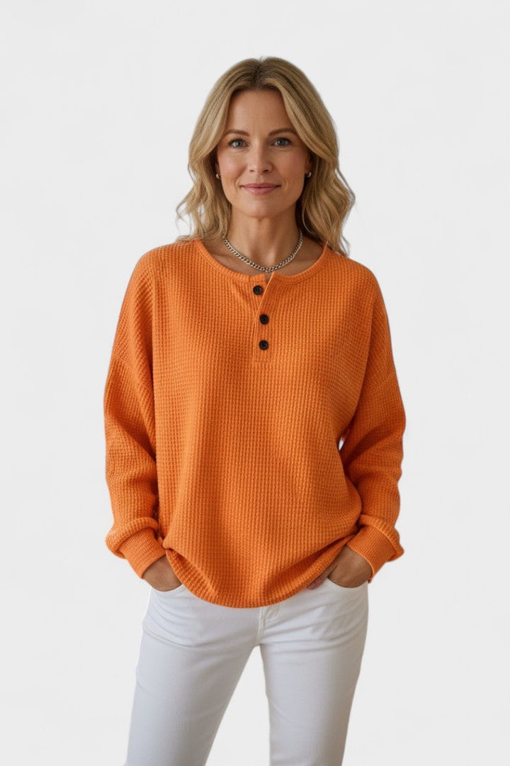Avela | Waffle Knit Jumper
