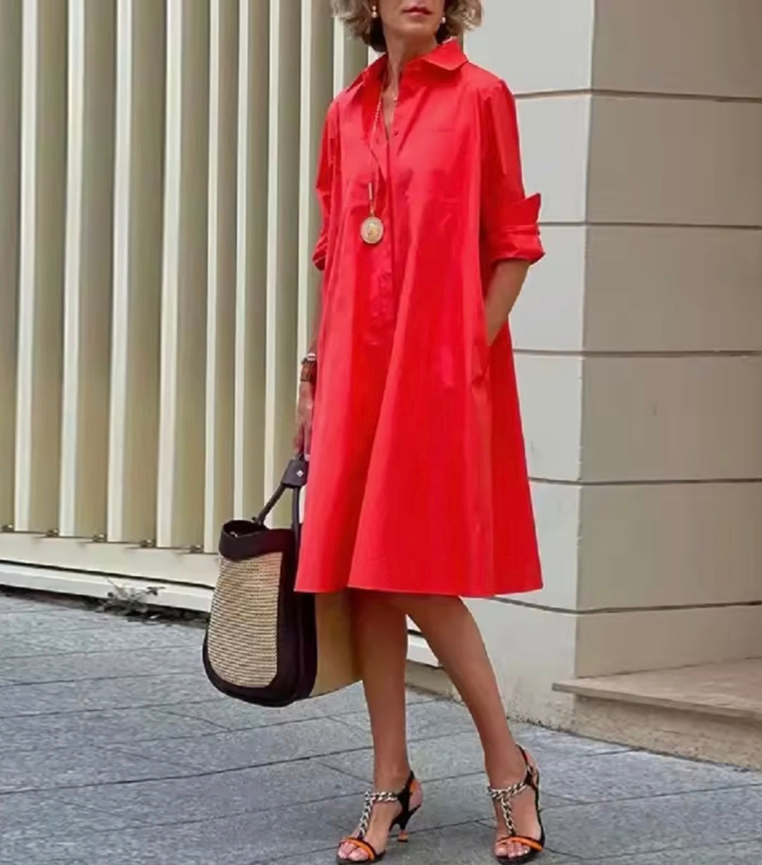 Elowen | Effortless Shirt Dress