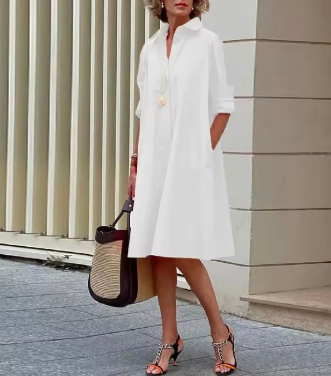 Elowen | Effortless Shirt Dress