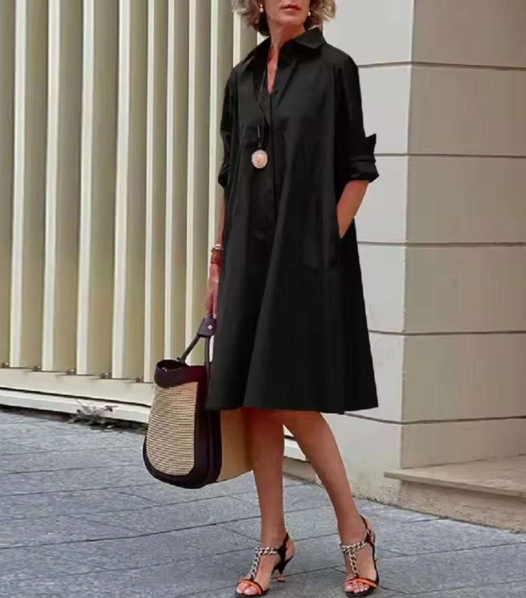 Elowen | Effortless Shirt Dress
