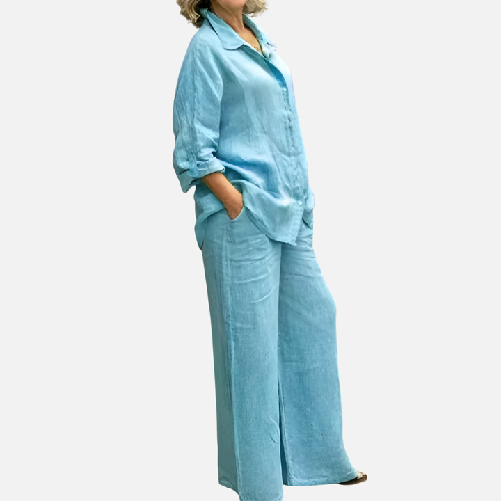 Marielle | Relaxed Linen Blend Set