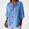Adeline | Linen Summer Blouse