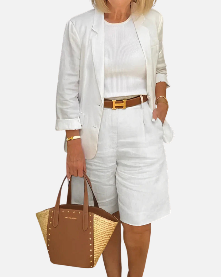 Claudette | Elegant Two-Piece Suit