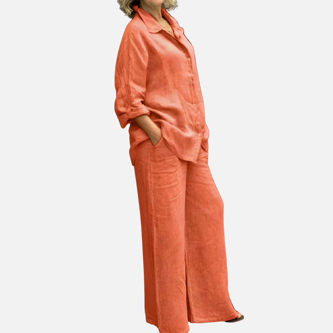 Marielle | Relaxed Linen Blend Set