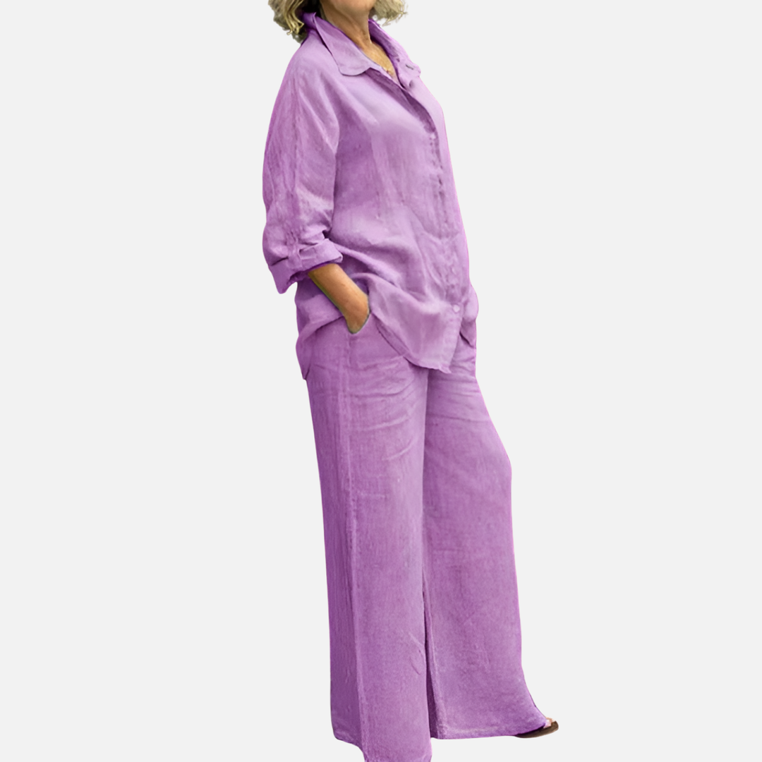Marielle | Relaxed Linen Blend Set