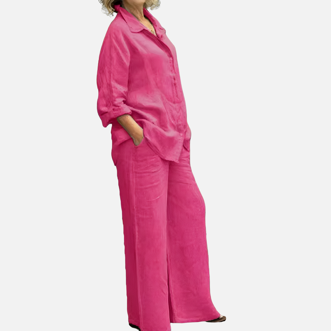 Marielle | Relaxed Linen Blend Set