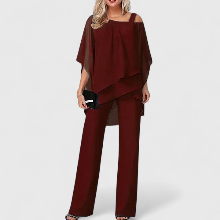 Serenity | Elegant Two-Piece Trouser Set
