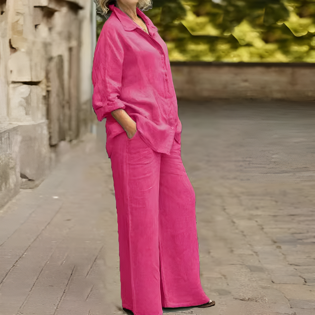Marielle | Relaxed Linen Blend Set