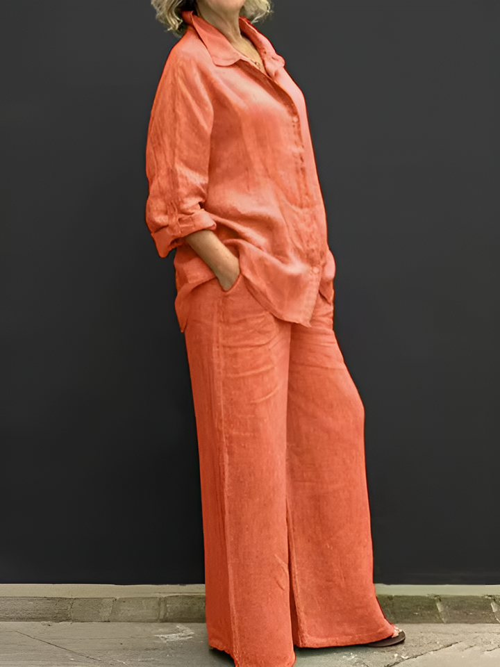 Marielle | Relaxed Linen Blend Set