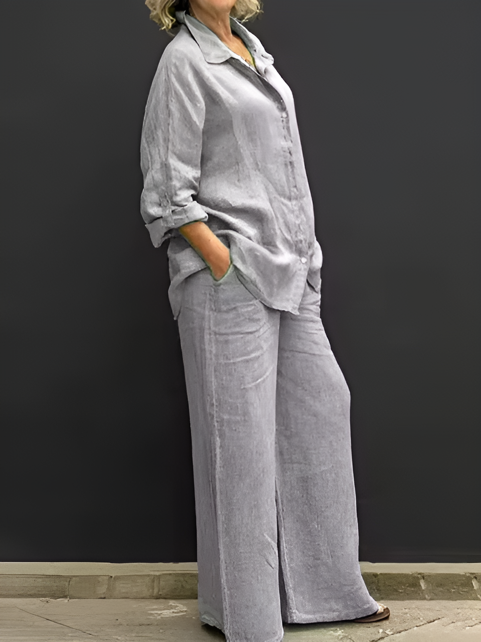Marielle | Relaxed Linen Blend Set