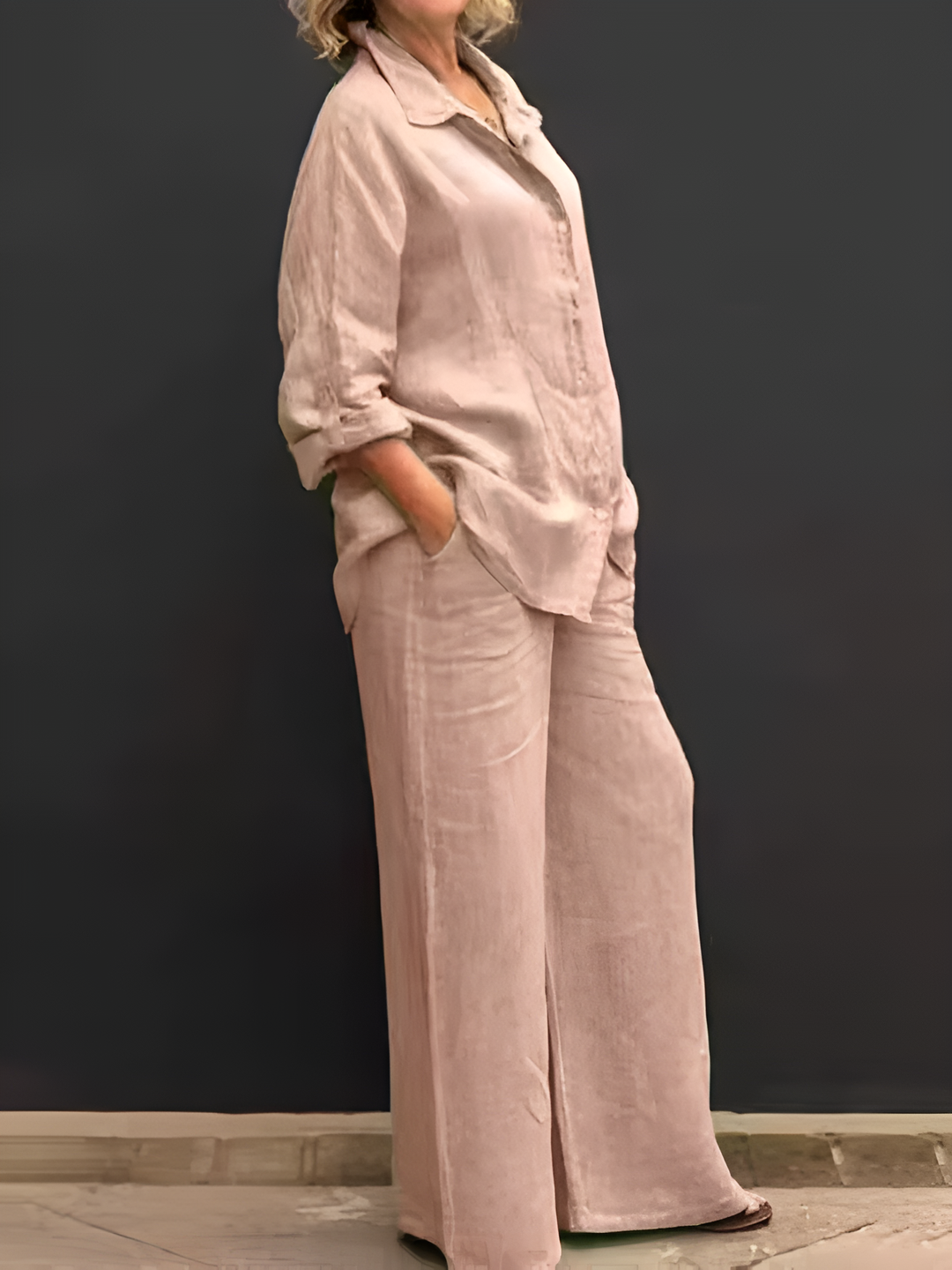 Marielle | Relaxed Linen Blend Set