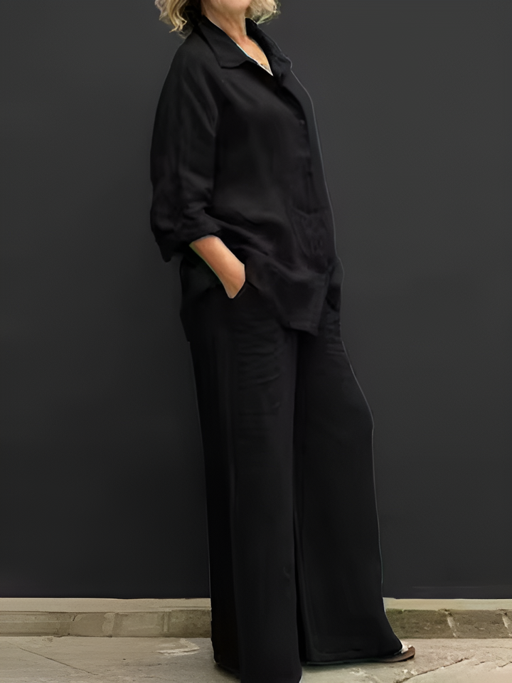 Marielle | Relaxed Linen Blend Set