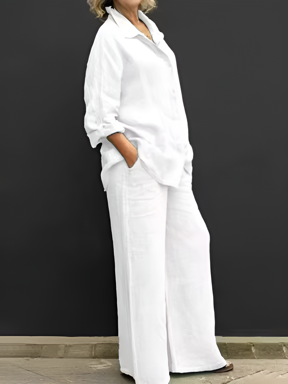 Marielle | Relaxed Linen Blend Set
