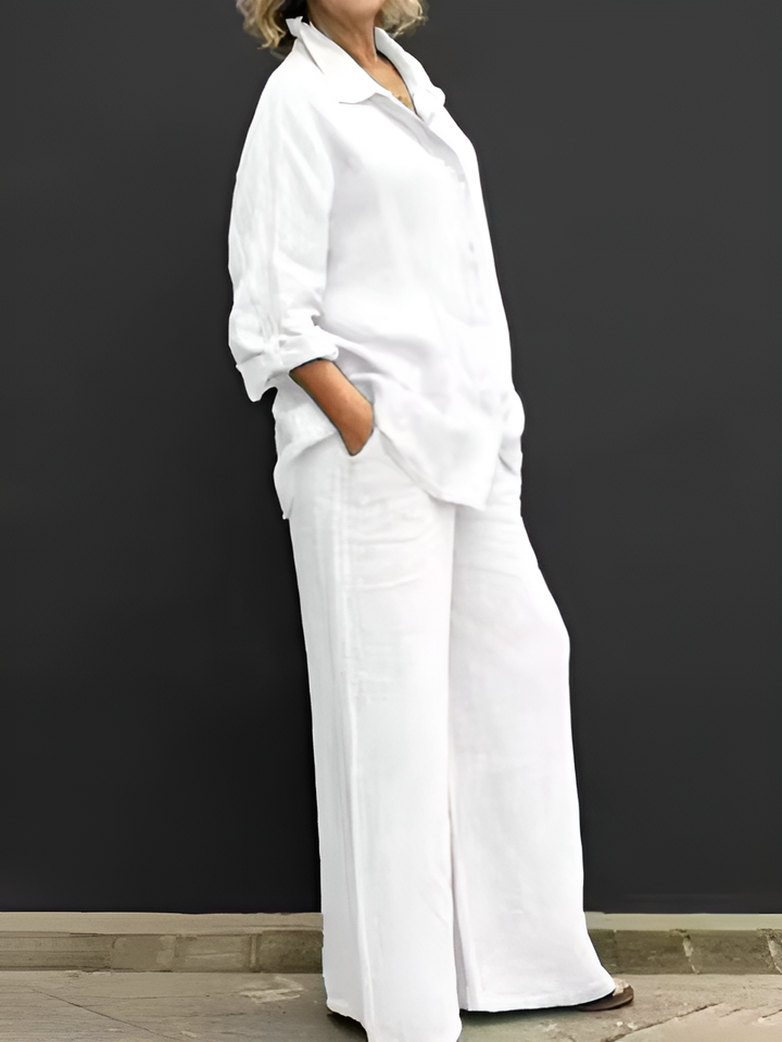 Marielle | Relaxed Linen Blend Set