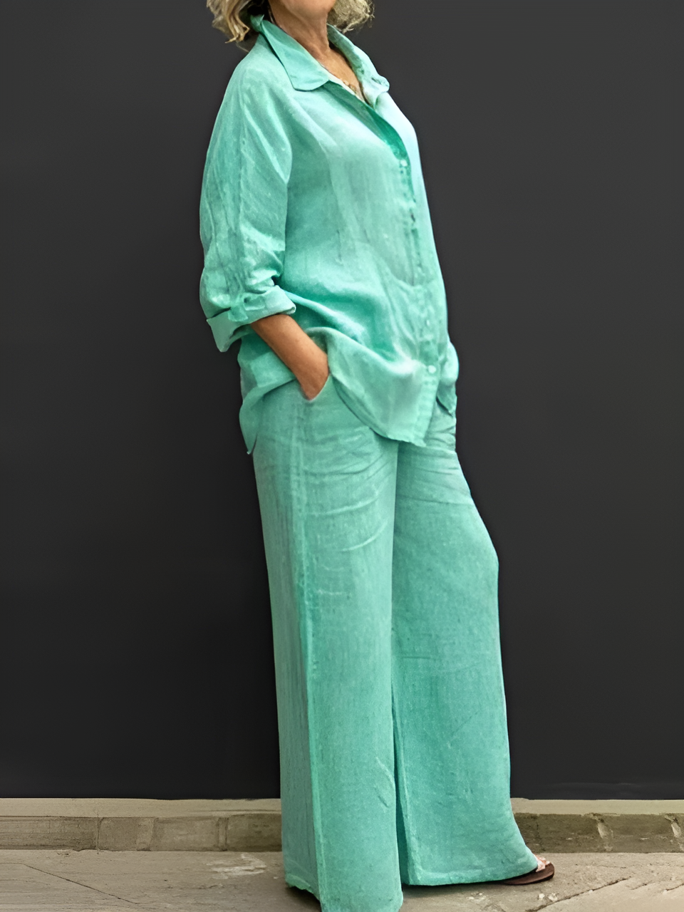Marielle | Relaxed Linen Blend Set