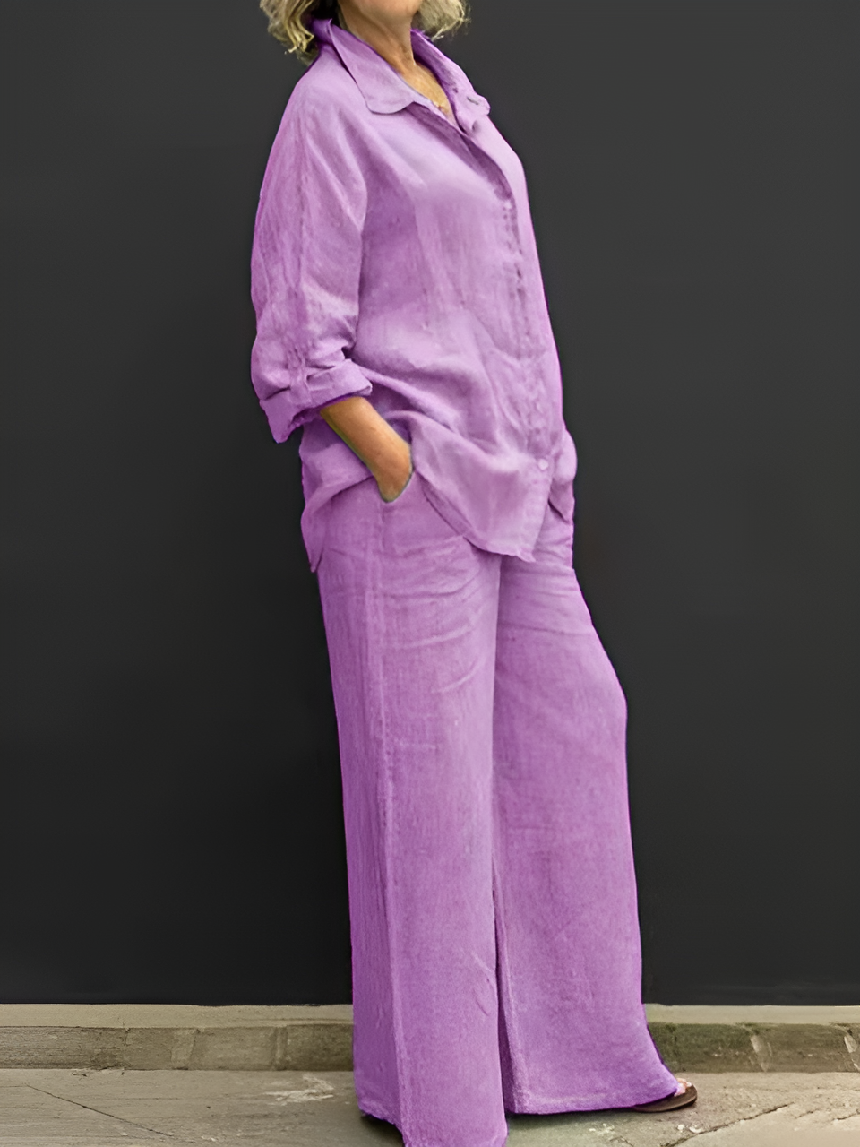 Marielle | Relaxed Linen Blend Set