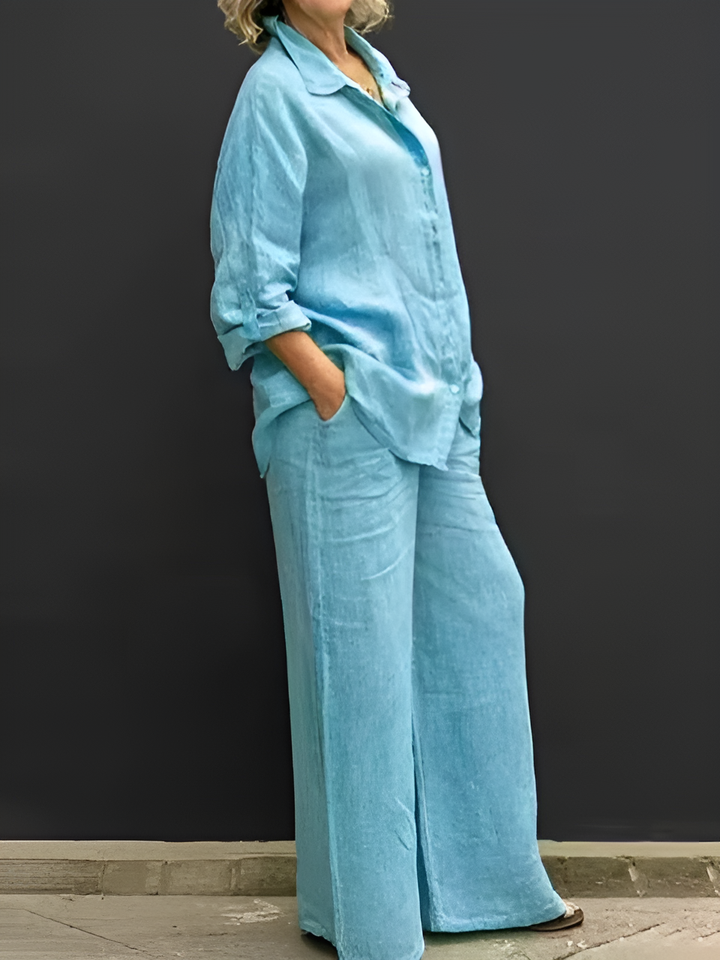 Marielle | Relaxed Linen Blend Set