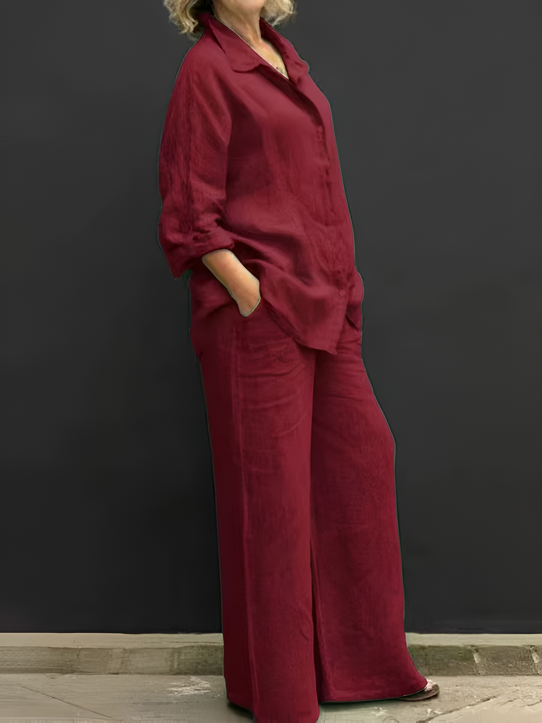 Marielle | Relaxed Linen Blend Set