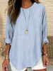 Vivienne | Striped Linen Blouse