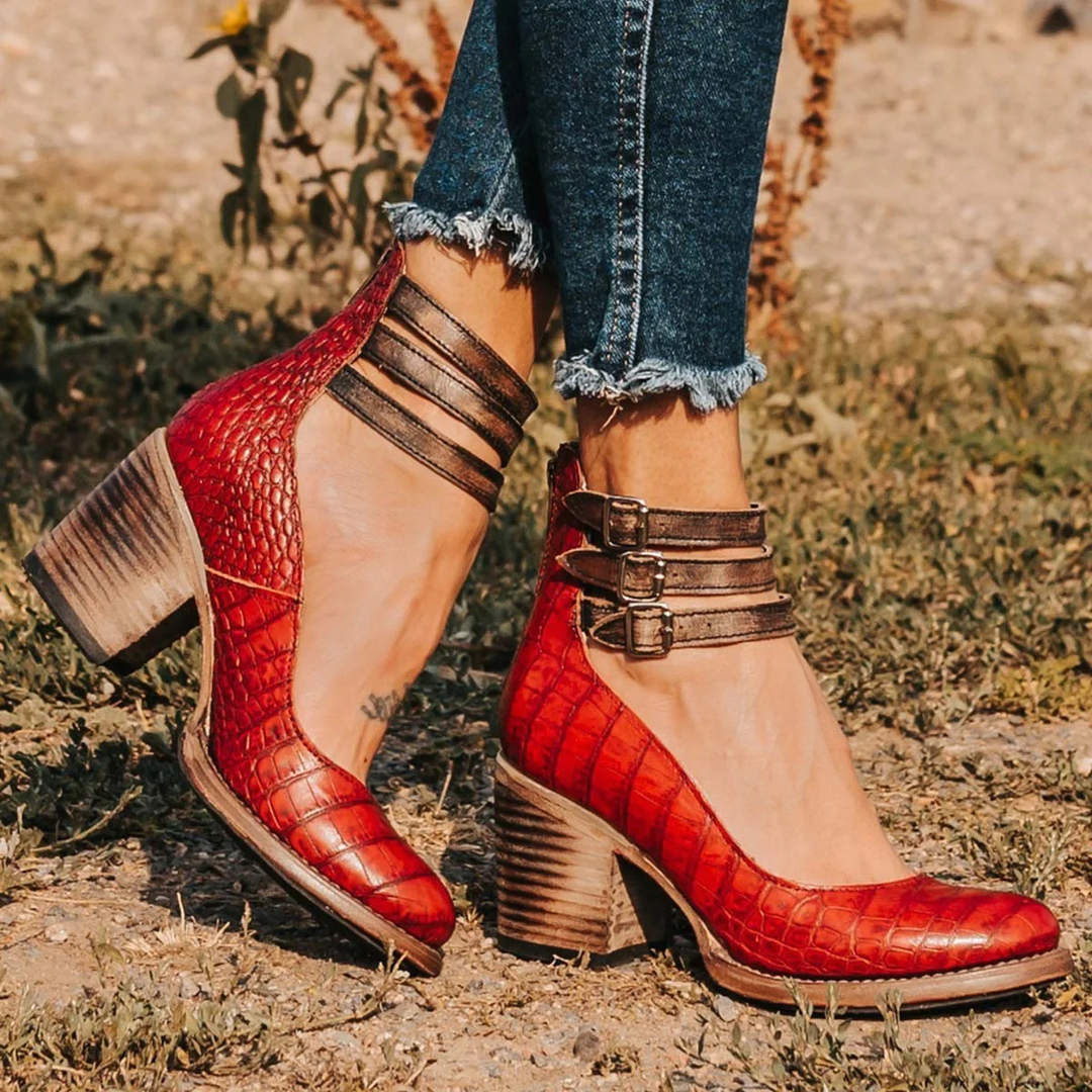Caroline | Elegant Comfort Heels