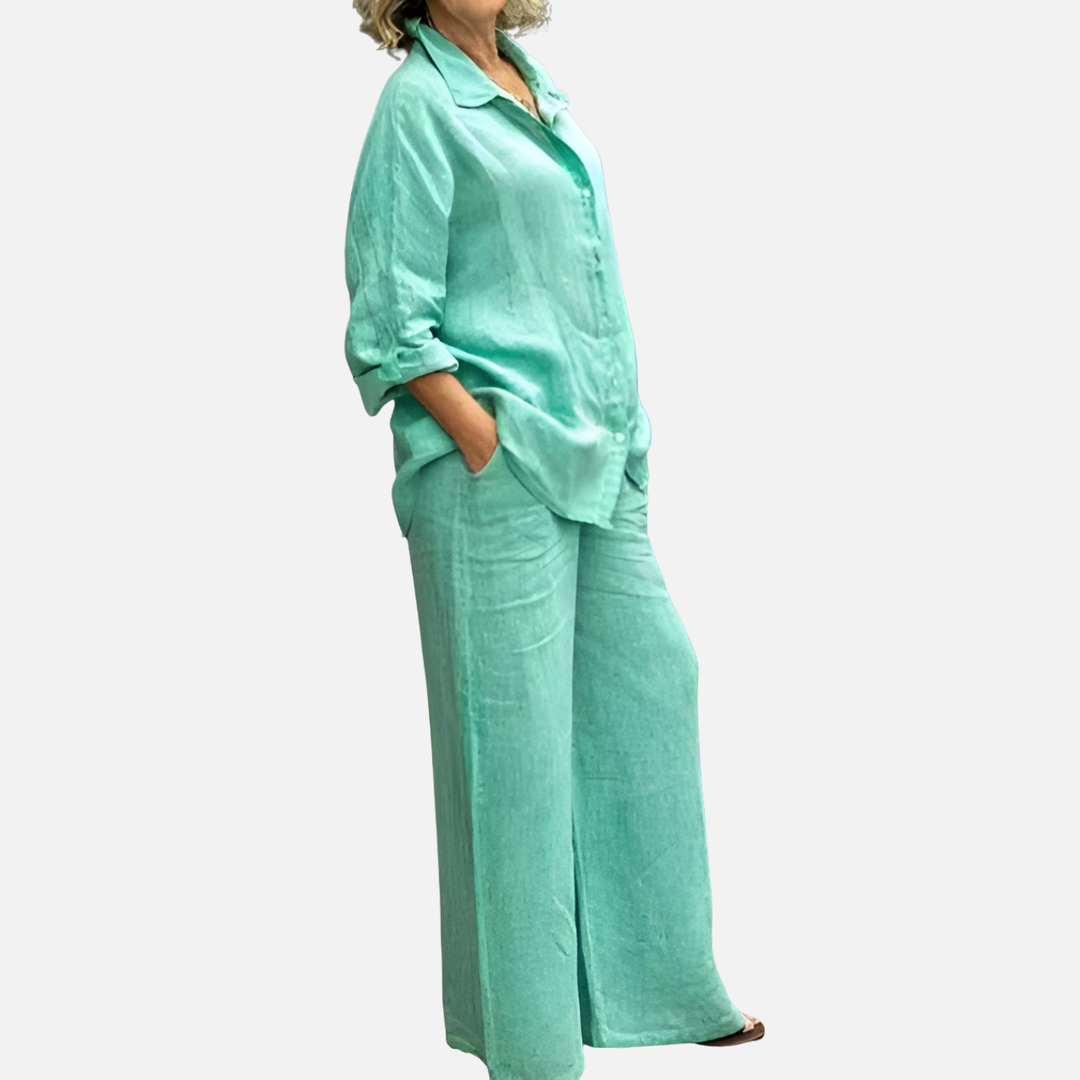 Marielle | Relaxed Linen Blend Set