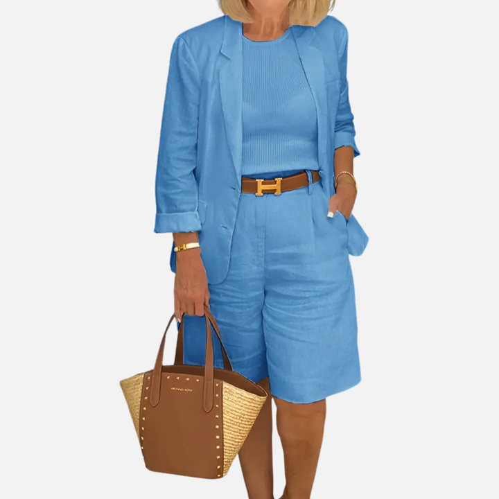 Claudette | Elegant Two-Piece Suit