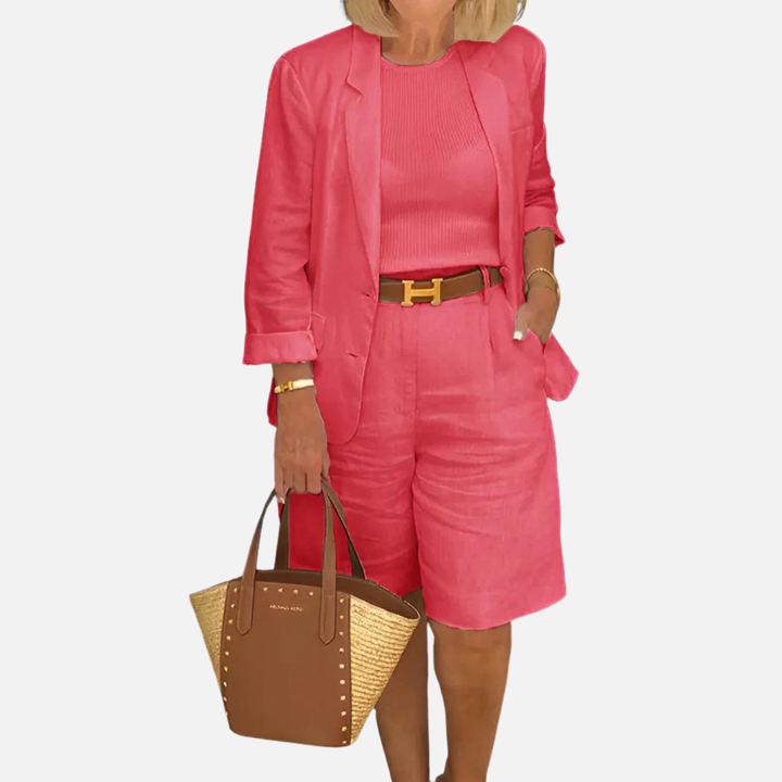 Claudette | Elegant Two-Piece Suit