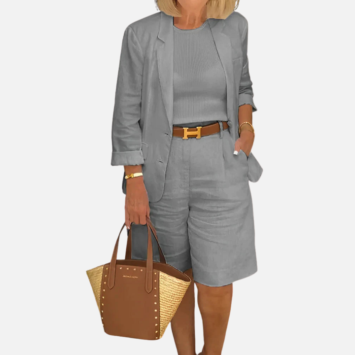 Claudette | Elegant Two-Piece Suit