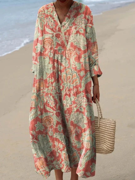 The Aureiss | Vintage Floral Dress